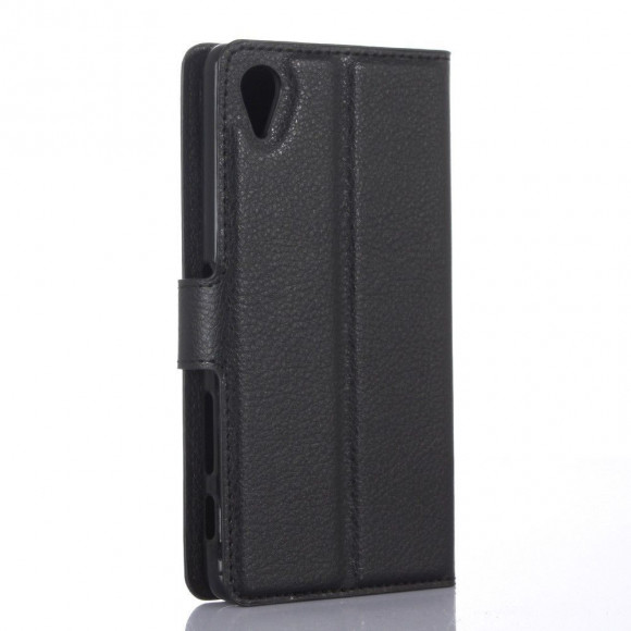 Чехол с визитницей для Sony Xperia X (черный) Чехол с визитницей для Sony Xperia X (черный)