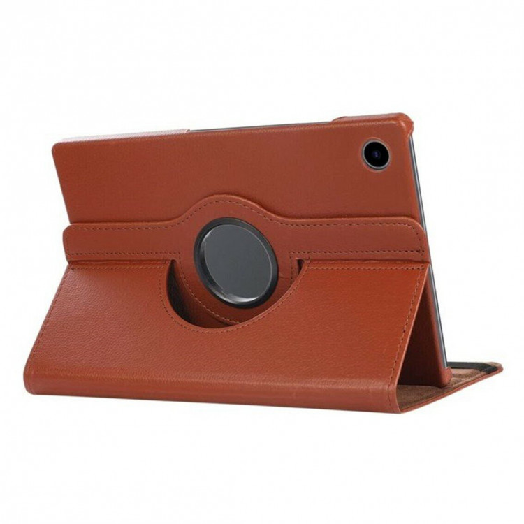 Поворотный чехол для Realme Pad 10.4 (коричневый)