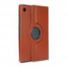 Поворотный чехол для Realme Pad 10.4 (коричневый)
