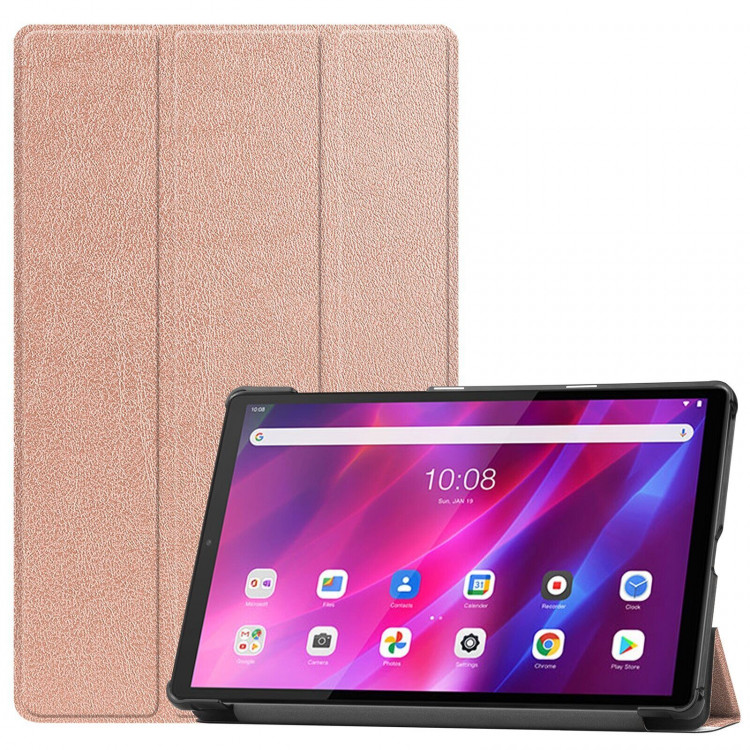 Планшетный чехол для Lenovo Tab K10 TB-X6C6 - 10,3 дюймов (розовый)