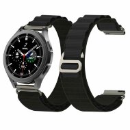 Ремешок Альпийская петля для часов 22мм (черный)