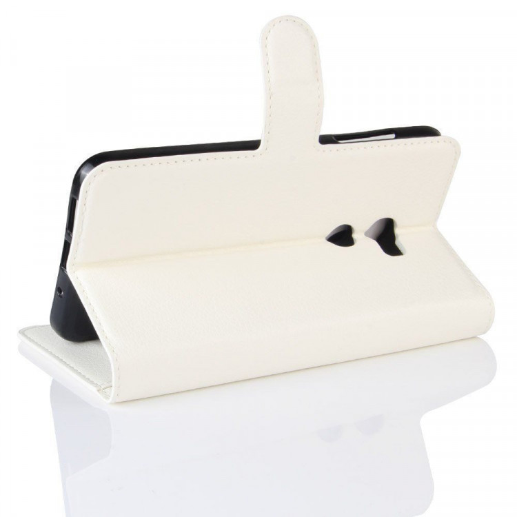 Чехол с визитницей для HTC One X10 (белый)