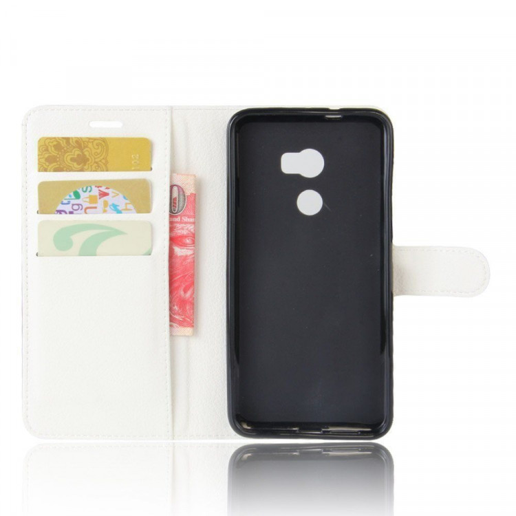 Чехол с визитницей для HTC One X10 (белый)