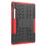 Чехол Hybrid Armor для Samsung Galaxy Tab S6 SM-T860 / SM-T865 (черный + красный)