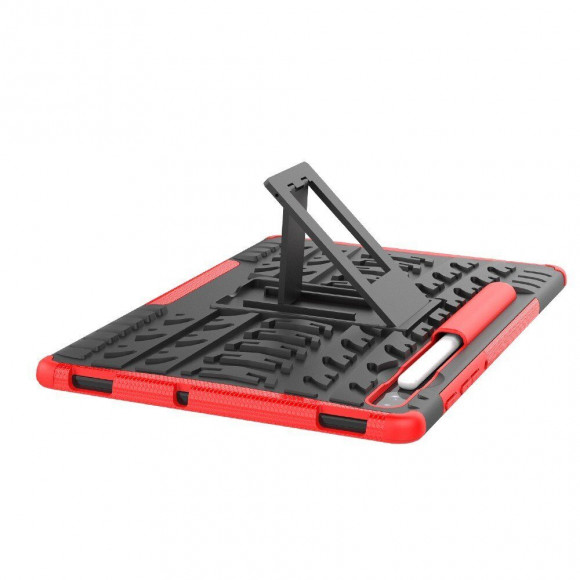 Чехол Hybrid Armor для Samsung Galaxy Tab S6 SM-T860 / SM-T865 (черный + красный) Чехол Hybrid Armor для Samsung Galaxy Tab S6 SM-T860 / SM-T865 (черный + красный)