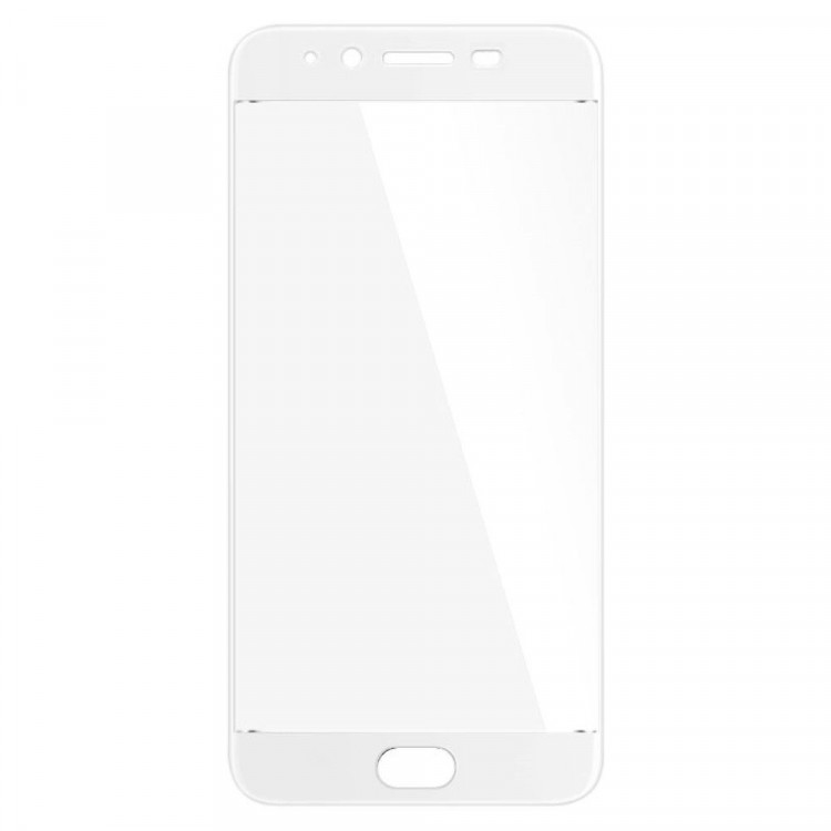 Защитное стекло 3D для Meizu Pro 6 (белый)