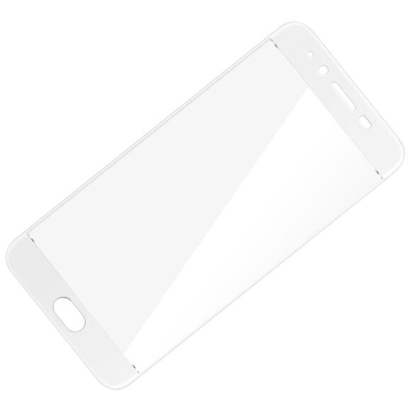 Защитное стекло 3D для Meizu Pro 6 (белый)