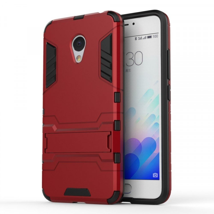 Чехол Duty Armor для Meizu M3 / M3s (красный)