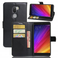Чехол с визитницей для Xiaomi Mi5S Plus (черный) Чехол с визитницей для Xiaomi Mi5S Plus (черный)