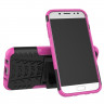 Чехол Hybrid Armor для Samsung Galaxy J5 2017 (черный + розовый)