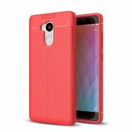 Чехол-накладка Litchi Grain для Xiaomi Redmi 4 Pro / 4 Prime (красный)