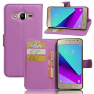 Чехол с визитницей для Samsung Galaxy J2 Prime SM-G532F (фиолетовый)