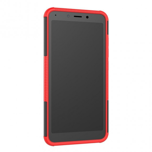 Чехол Hybrid Armor для Xiaomi Redmi 6 (черный + красный) Чехол Hybrid Armor для Xiaomi Redmi 6 (черный + красный)
