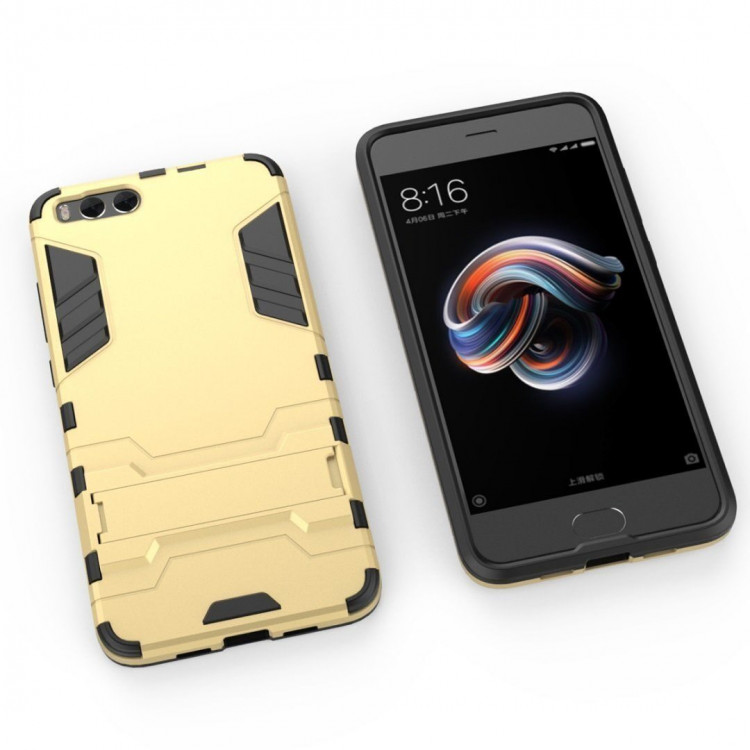 Чехол Duty Armor для Xiaomi Mi Note 3 (золотой)