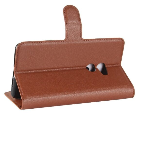 Чехол с визитницей для Xiaomi Mi Mix 2 (коричневый)