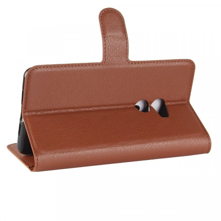 Чехол с визитницей для Xiaomi Mi Mix 2 (коричневый)