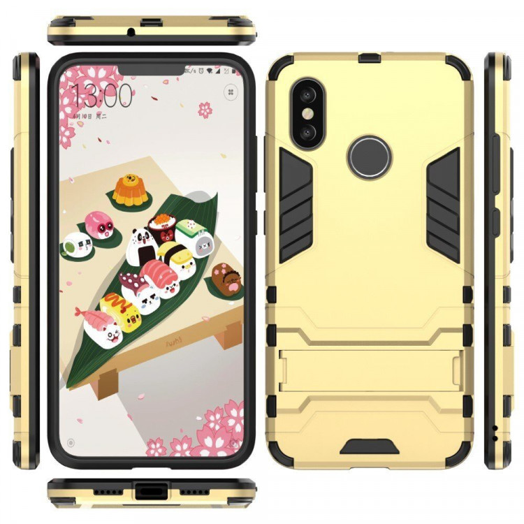 Чехол Duty Armor для Xiaomi Mi 8 (золотой)