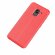 Чехол-накладка Litchi Grain для Samsung Galaxy A8 (2018) (красный)