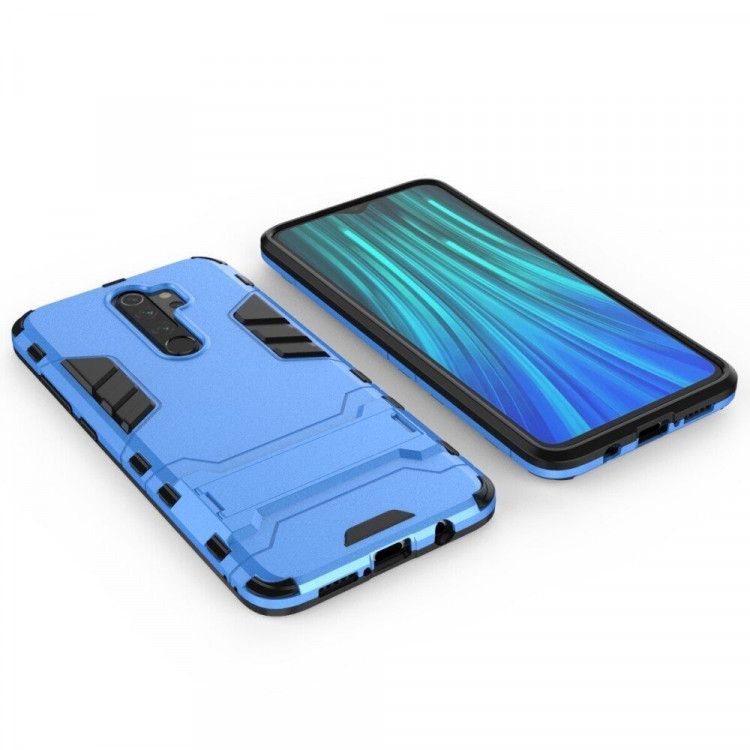 Чехол Duty Armor для Xiaomi Redmi Note 8 Pro (голубой)