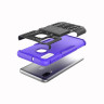 Чехол Hybrid Armor для Samsung Galaxy A40 (черный + фиолетовый)