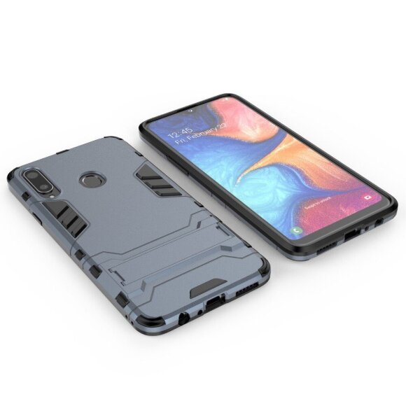 Чехол Duty Armor для Samsung Galaxy A20s (темно-синий)