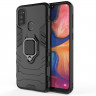 Чехол Armor Ring Holder для Samsung Galaxy M30s / Galaxy M21 (черный)