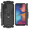 Чехол Armor Ring Holder для Samsung Galaxy M30s / Galaxy M21 (черный)