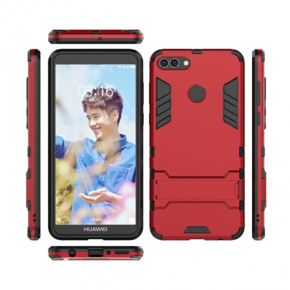 Чехол Duty Armor для Huawei Y9 (2018) / Enjoy 8 Plus (красный) Чехол Duty Armor для Huawei Y9 (2018) / Enjoy 8 Plus (красный)