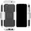 Чехол Hybrid Armor для Samsung Galaxy S20 (черный + белый)