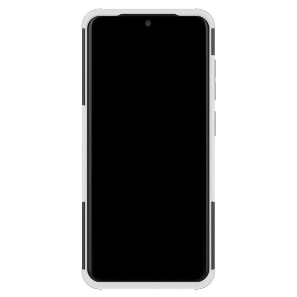 Чехол Hybrid Armor для Samsung Galaxy S20 (черный + белый)