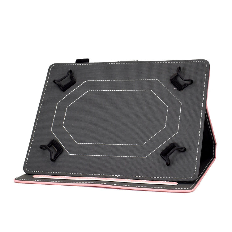 Универсальный чехол Solid Color для планшета 10 дюймов (розовый)