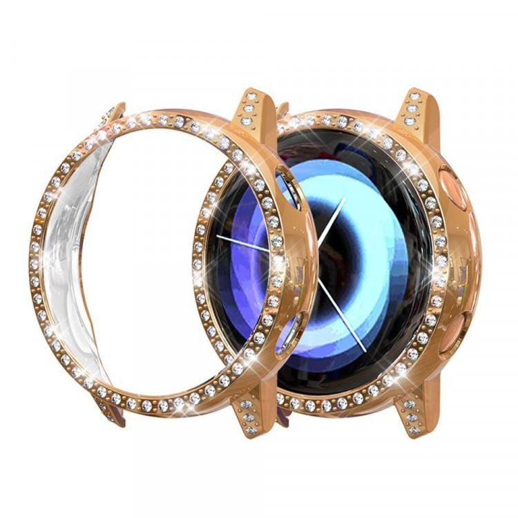 Декоративный бампер для Samsung Galaxy Watch Active (золотой)