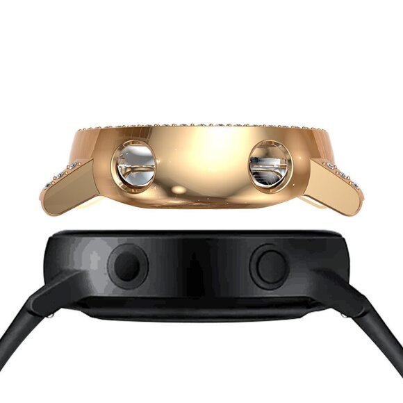 Декоративный бампер для Samsung Galaxy Watch Active (золотой) Декоративный бампер для Samsung Galaxy Watch Active (золотой)