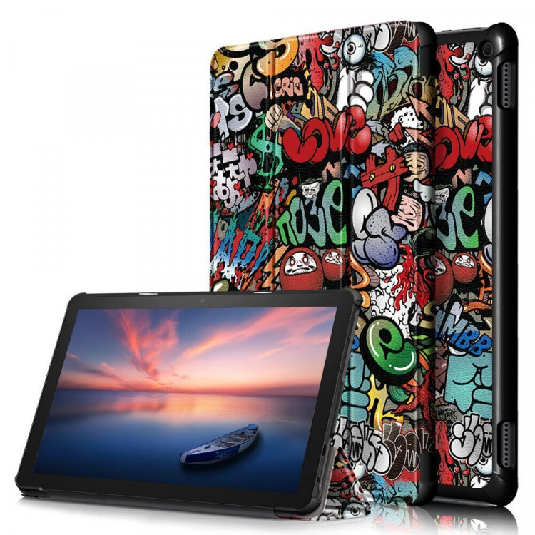 Чехол Smart Case для Amazon Fire HD 10 (2021) (Graffiti)