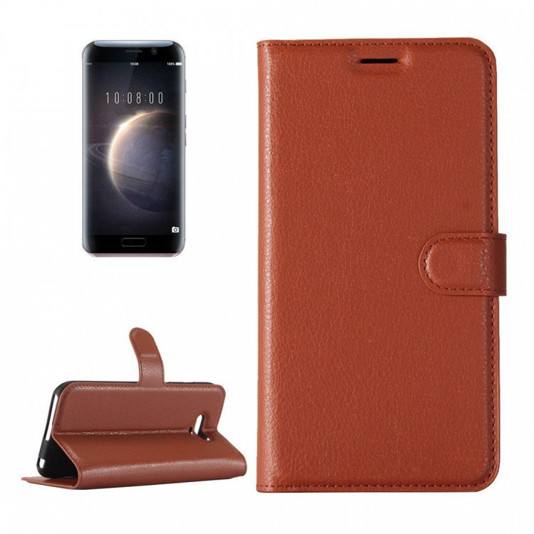 Чехол с визитницей для Huawei Honor Magic (коричневый)