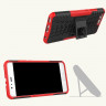 Чехол Hybrid Armor для Huawei P10 (черный + красный)