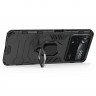 Чехол Armor Ring Holder для Xiaomi Poco X4 Pro 5G (черный)