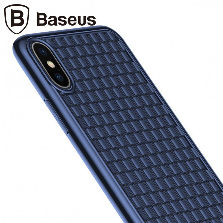 Чехол Baseus BV 2nd Generation для iPhone XS / iPhone X (синий)