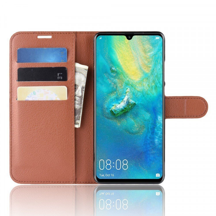 Чехол для Huawei P30 Pro (коричневый)