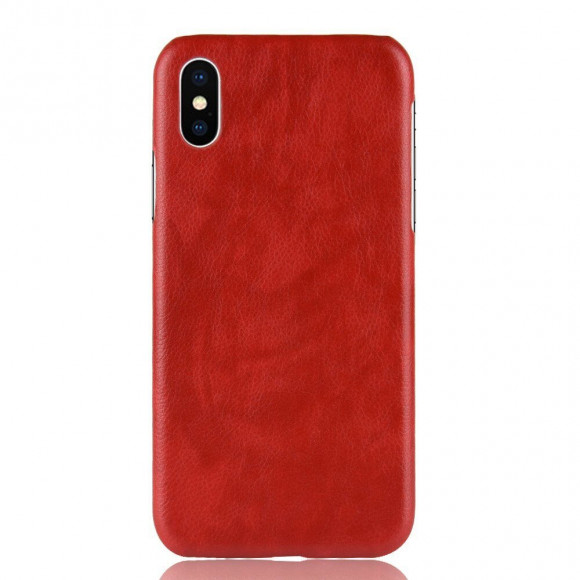 Чехол Litchi Texture для iPhone XS Max (красный) Чехол Litchi Texture для iPhone XS Max (красный)