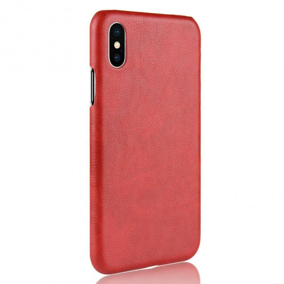 Чехол Litchi Texture для iPhone XS Max (красный) Чехол Litchi Texture для iPhone XS Max (красный)