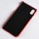 Чехол Litchi Texture для iPhone XS Max (красный)