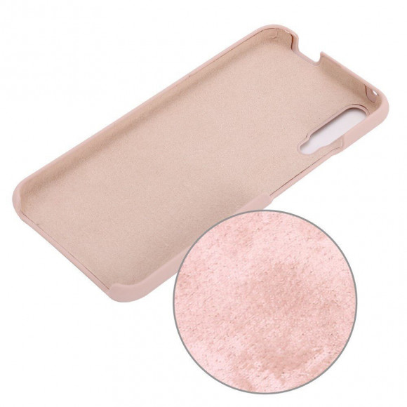 Силиконовый чехол Mobile Shell для Honor 9X Pro (розовый)