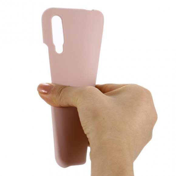 Силиконовый чехол Mobile Shell для Honor 9X Pro (розовый)