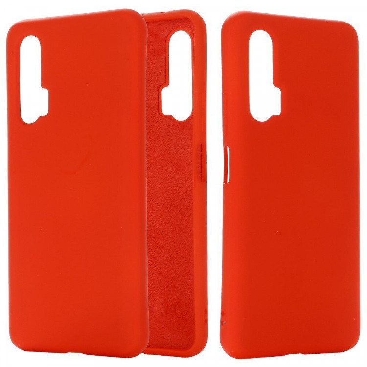 Силиконовый чехол Mobile Shell для Huawei nova 6 (красный)