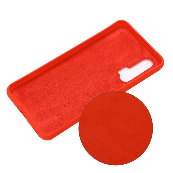 Силиконовый чехол Mobile Shell для Huawei nova 6 (красный)