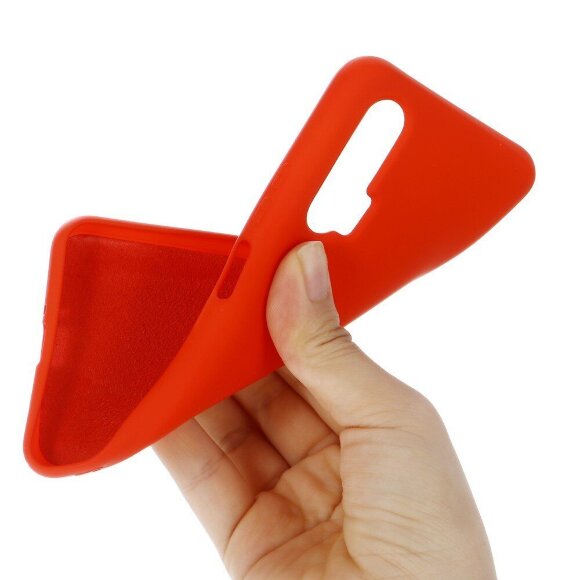 Силиконовый чехол Mobile Shell для Huawei nova 6 (красный)