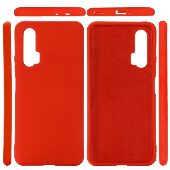 Силиконовый чехол Mobile Shell для Huawei nova 6 (красный)