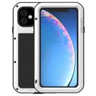 Гибридный чехол LOVE MEI для iPhone 11 (белый) Гибридный чехол LOVE MEI для iPhone 11 (белый)