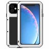 Гибридный чехол LOVE MEI для iPhone 11 (белый)